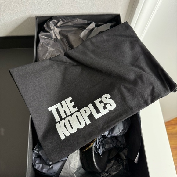 The Kooples - Leopard Print Women's Buckle Slide Sandals - NWB sz 38 - Picture 6 of 14